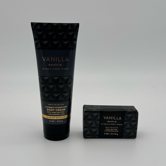 Bath & Body Works Vanilla Noir Men’s Collection Body Care Gift Set NWT - Picture 1 of 3